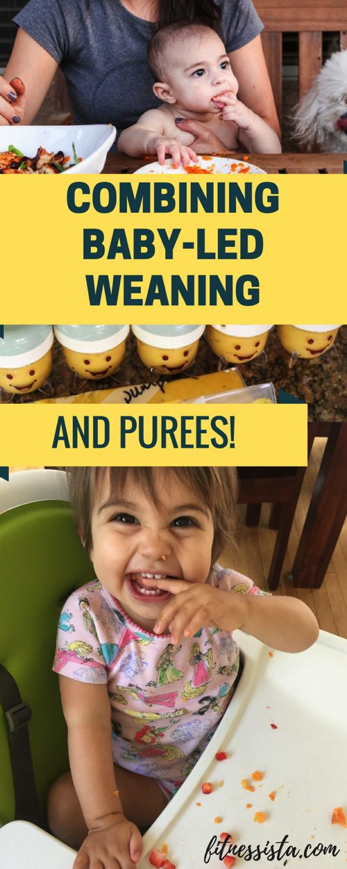 Combining Baby-Led Weaning with Purees