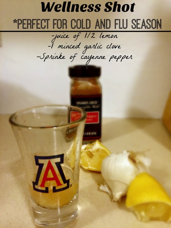 Wellness shot for cold and flu season