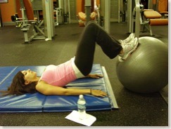 old photo - Hamstring curl