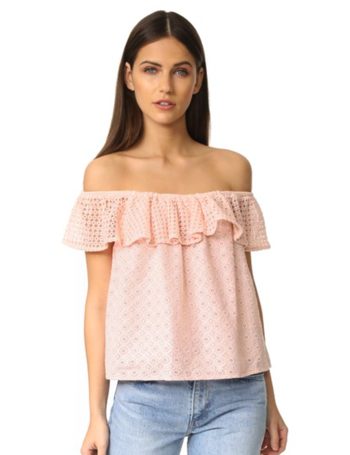 Off shoulder top