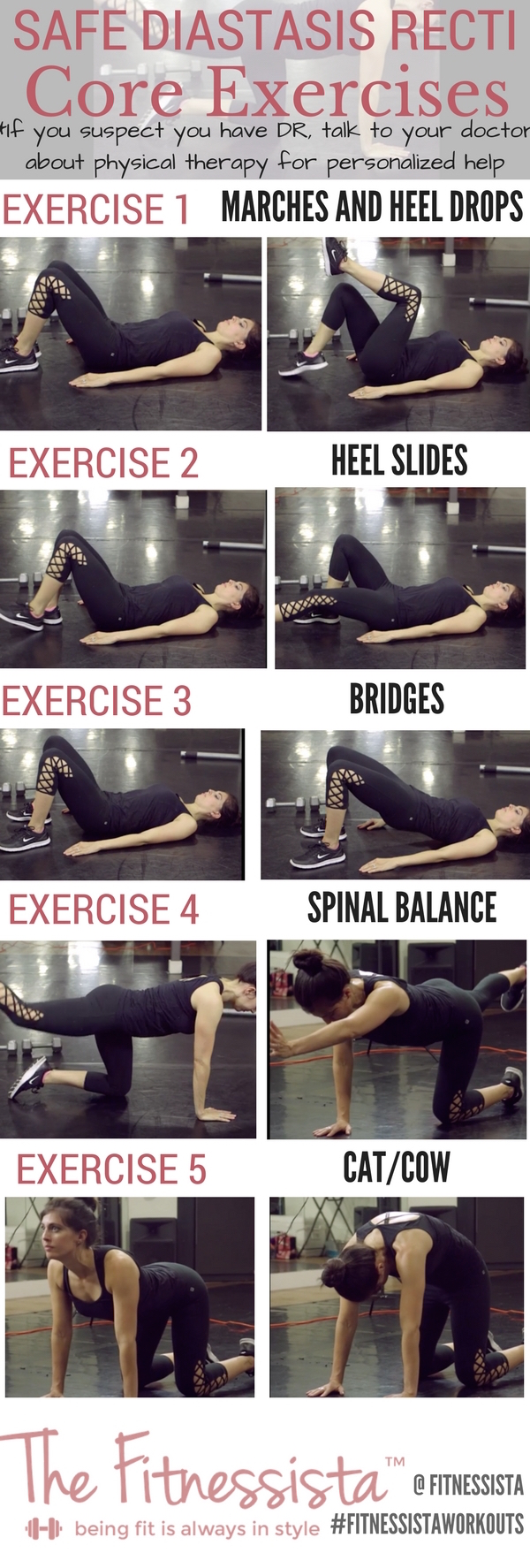 Exercises to AVOID with Diastasis Recti - Postpartum Ab Exercises