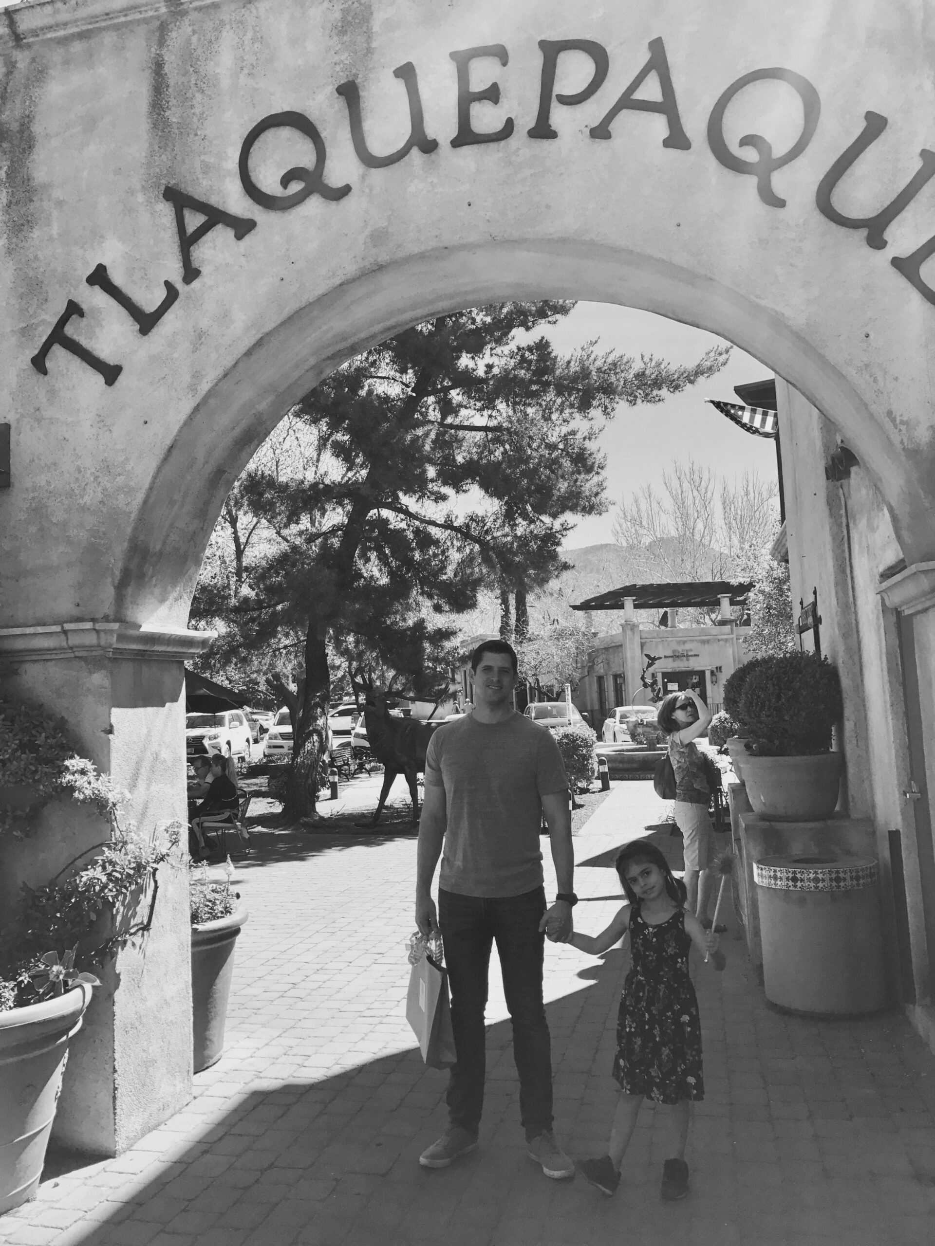 Tom and Liv at Tlaquepaque village