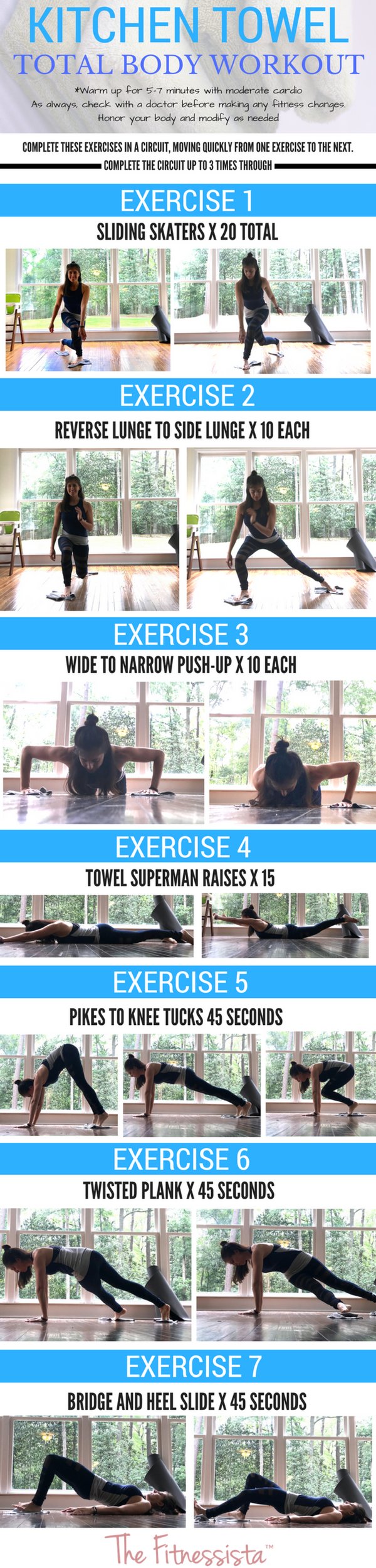 15-Minute Pilates Workout With a Towel