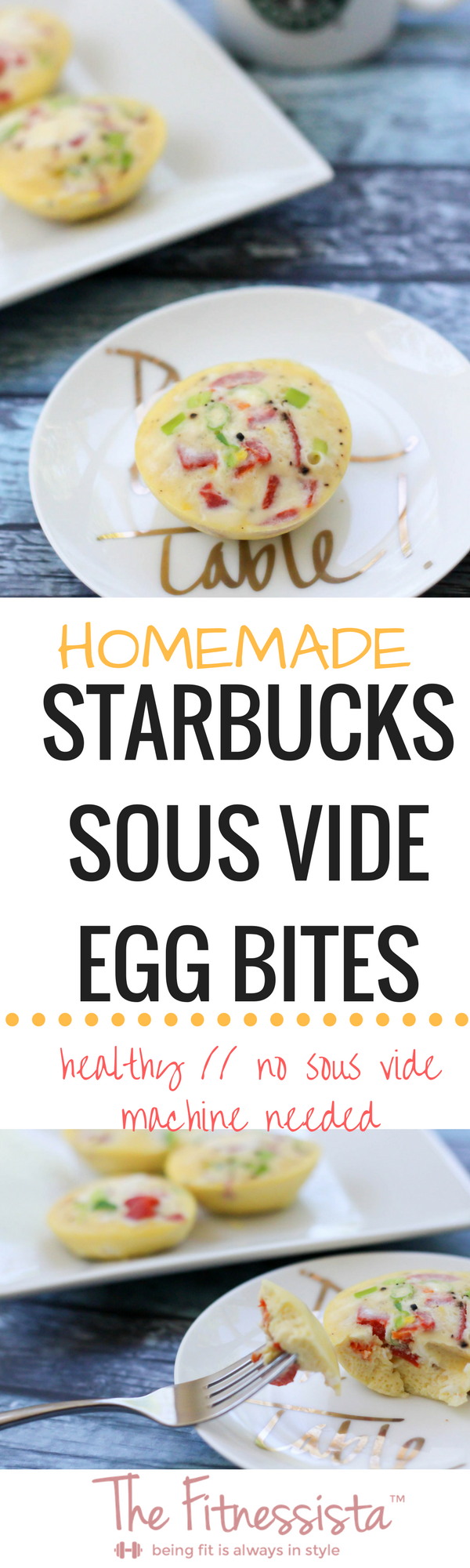 Copycat Starbucks Egg White Bites Without Sous Vide Machine