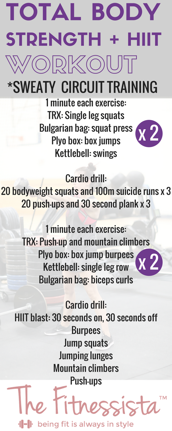 An Upper Body HIIT Workout That Will Make You Sweat