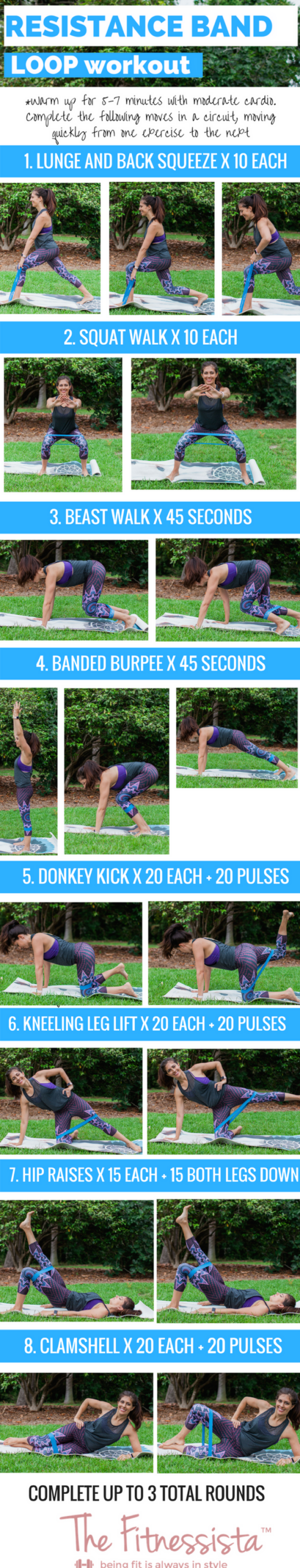 Full body discount resistance loop workout