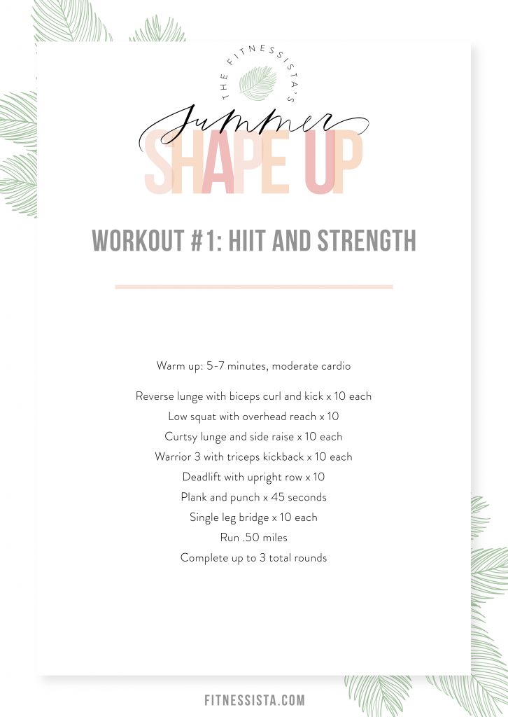 HIIT and Strength workout