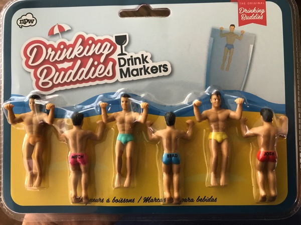 beach guy drink markers