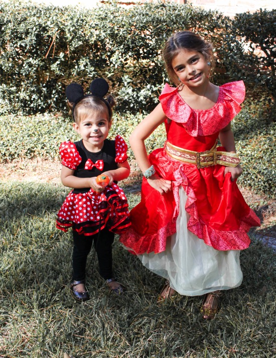 Minni Mouse and Elena of Avalor