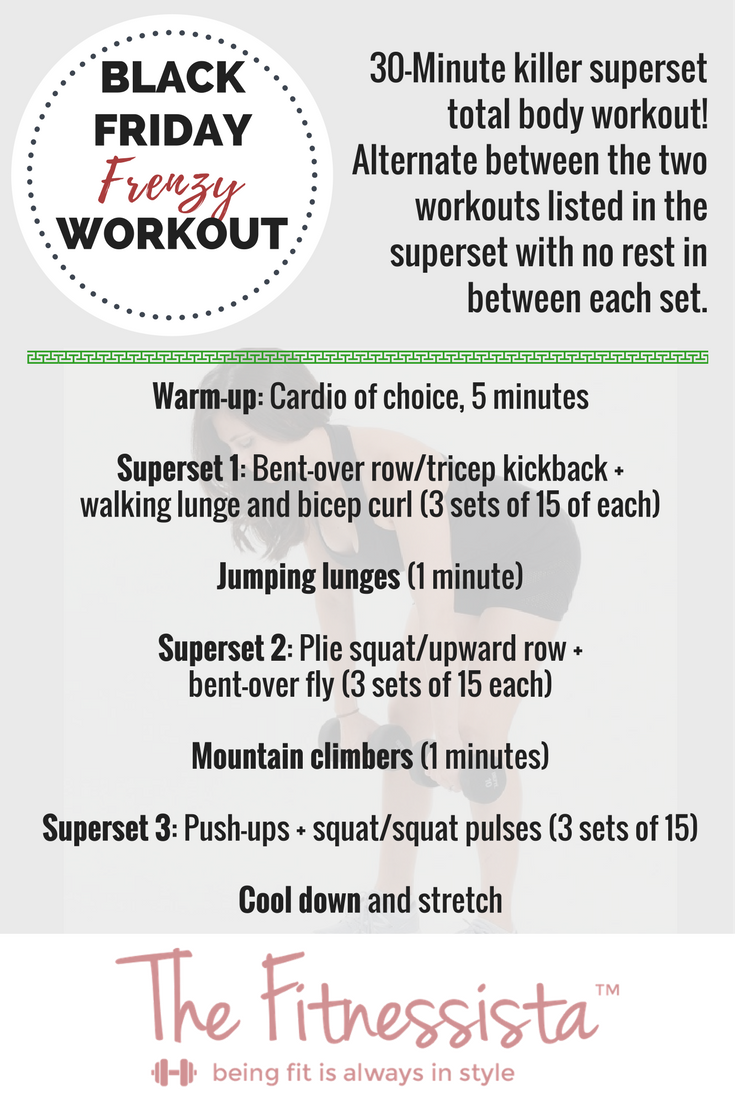 Black Friday Workout