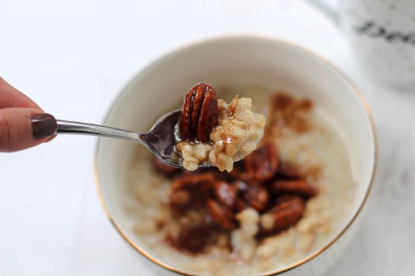 Oatmeal Pecan Pie