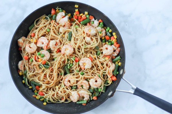 Shrimp skillet