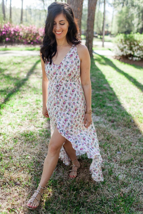 Floral maxi