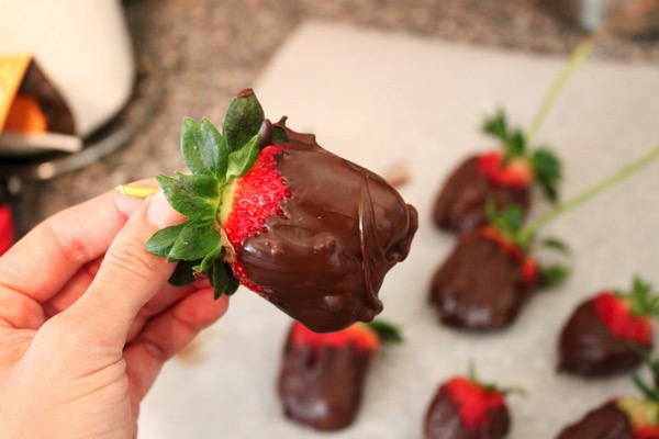 chocolate covered strawberries