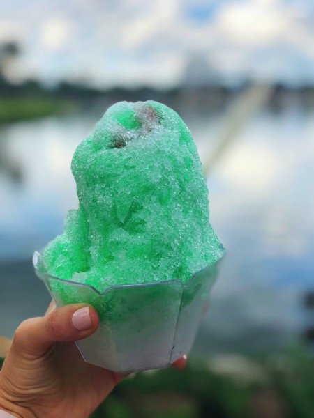 Best snow cone at Epcot