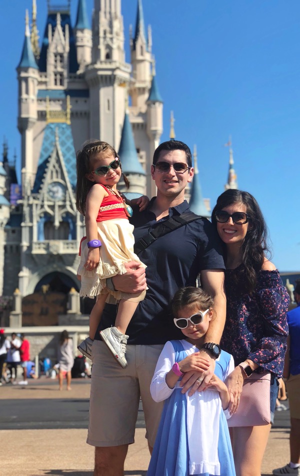 Disney World family photo