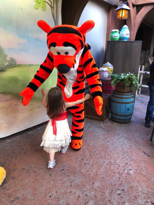 P hugging Tigger