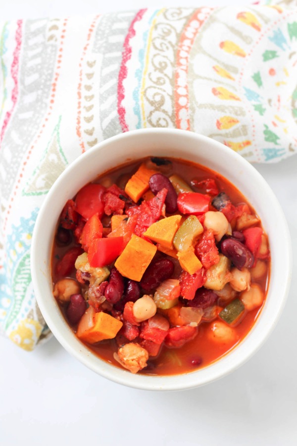 Instant pot vegan chili 2