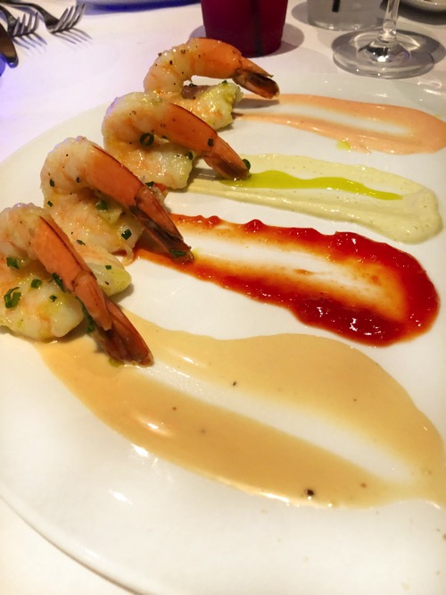 Shrimp appetizer