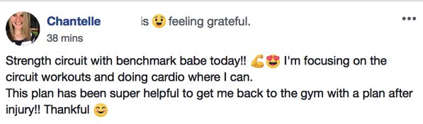 Fit guide testimonial