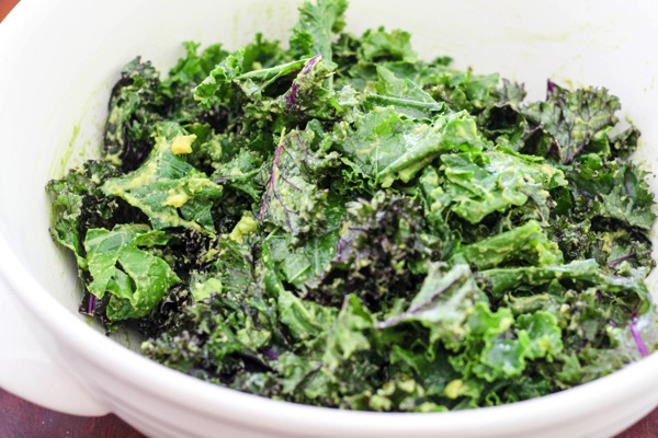 Massaged kale