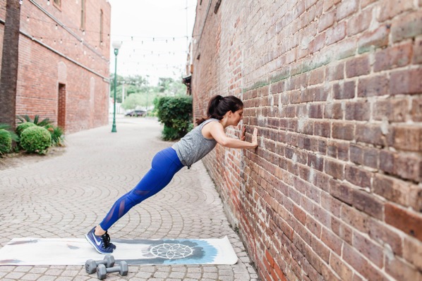 Wall pushup