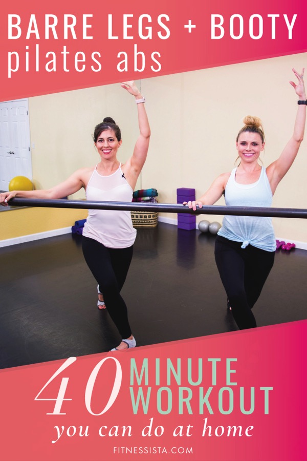 Full-length FREE barre workout you can do at home! This workout focuses on legs and booty, with a Pilates core segment (and Diastasis Recti modifications). Pin it for the next time you need a leg-shaker. fitnessista.comFull-length FREE barre workout you can do at home! This workout focuses on legs and booty, with a Pilates core segment (and Diastasis Recti modifications). Pin it for the next time you need a leg-shaker. fitnessista.com