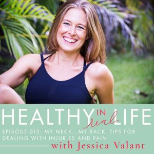 Podcast episode with Jessica Valant on how to stay injury-free as I crush my fitness goals. Definitely keep these tips in mind!