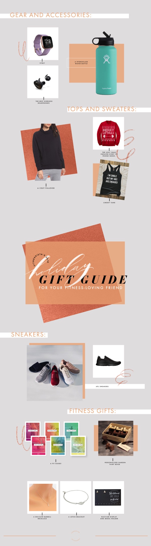 Holiday Gift Guide 2018 for your Fitness Loving Friend