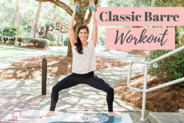 Classic barre workout