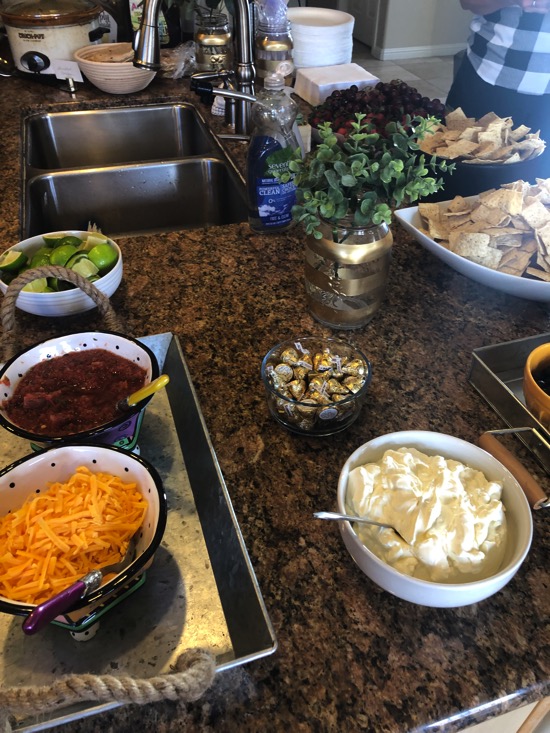 Taco bar