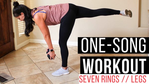 One-song workout: Good As Hell (Legs and Cardio) - The Fitnessista