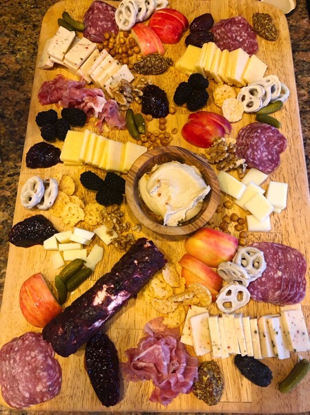 Giant cheese board