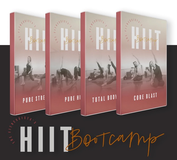 Fitnessista HIIT Bootcamp DVDs