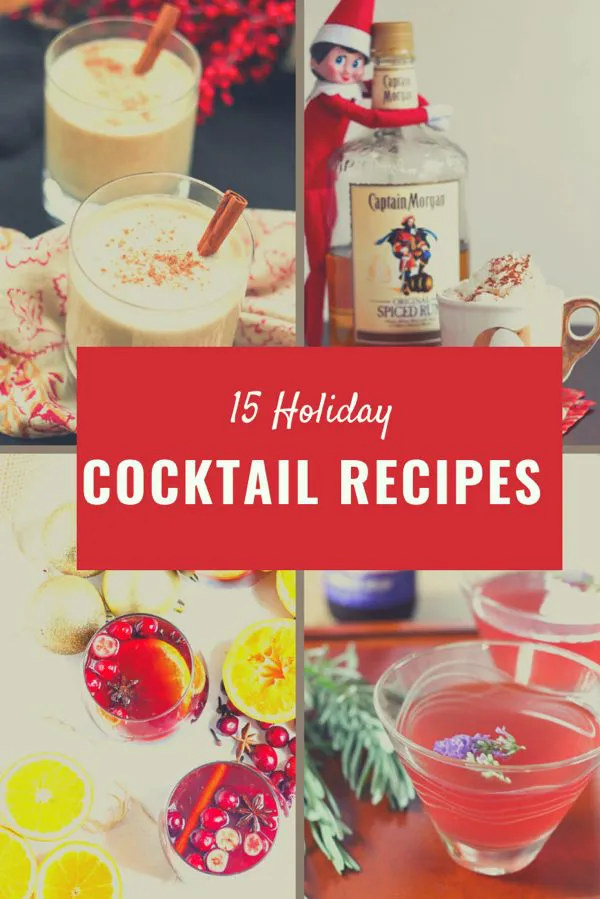 15 Festival Holiday Cocktail recipes 