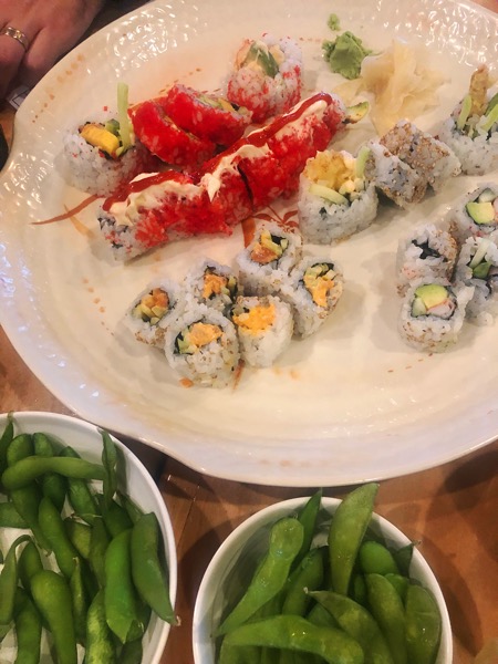 Sushi dinner