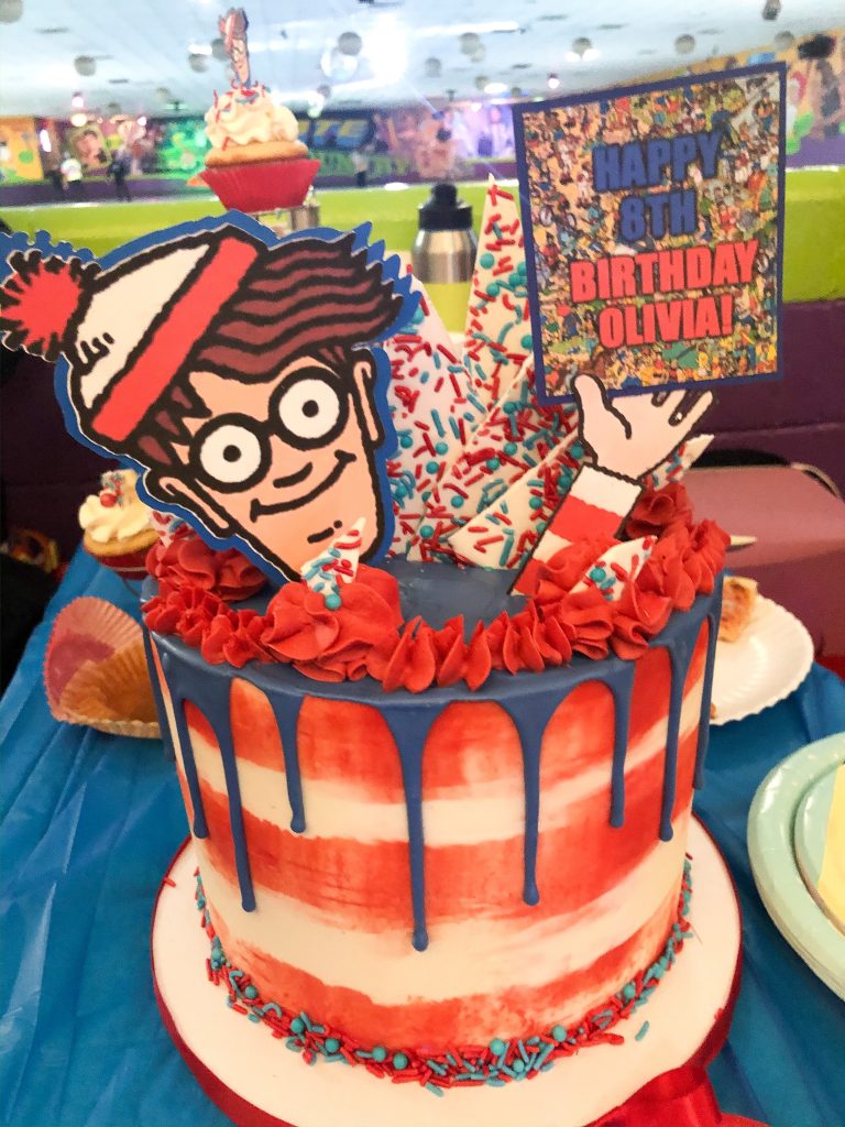 Where's Waldo cake for birthday party