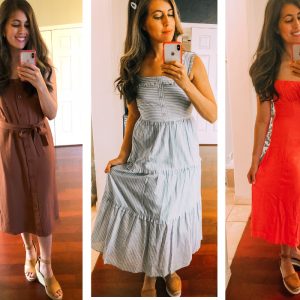 summer 2020 casual and date night dresses. fitnessista.com