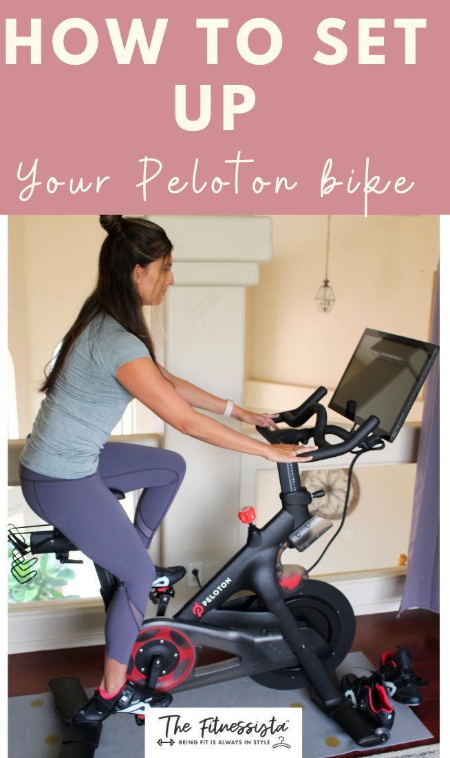 How should my spin bike be set up?