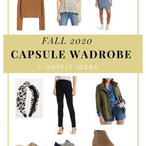 fall 2020 capsule wardrobe. fitnessista.com