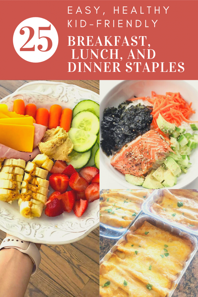 Easy, healthy breakfast lunch and dinner recipes that kids love! fitnessista.com
