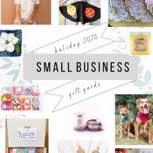 Christmas gift guide 2020 that supports all small businesses.  fitnessista.com
