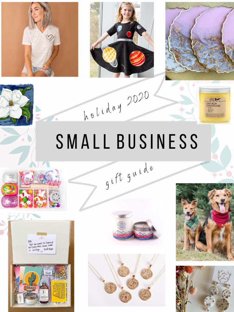 2020 holiday gift guide all supporting small businesses. fitnessista.com