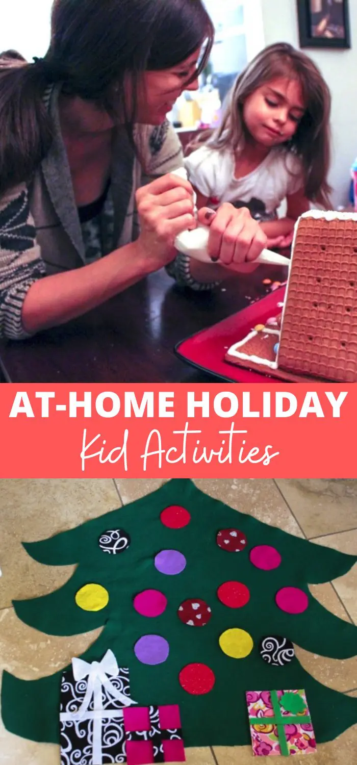 Fun activities to do with kids at home during winter break! fitnessista.com