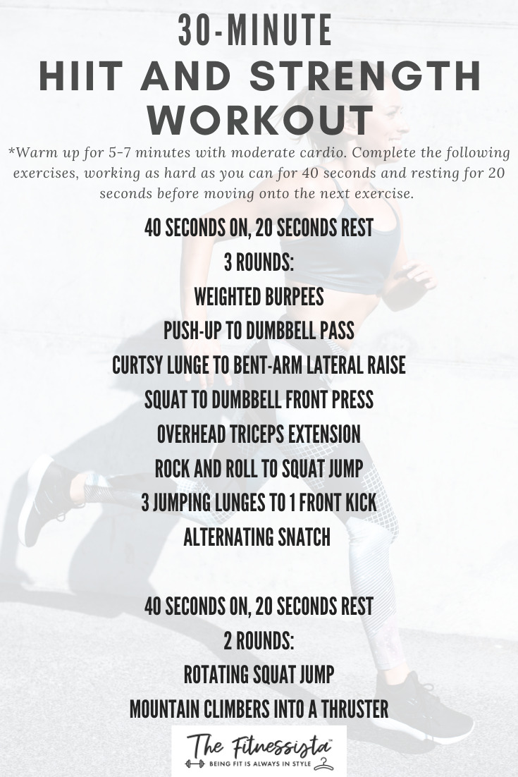 total body hiit and strength