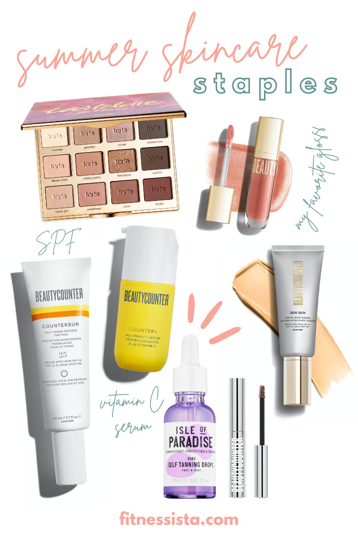 Summer Skincare & Makeup Staples