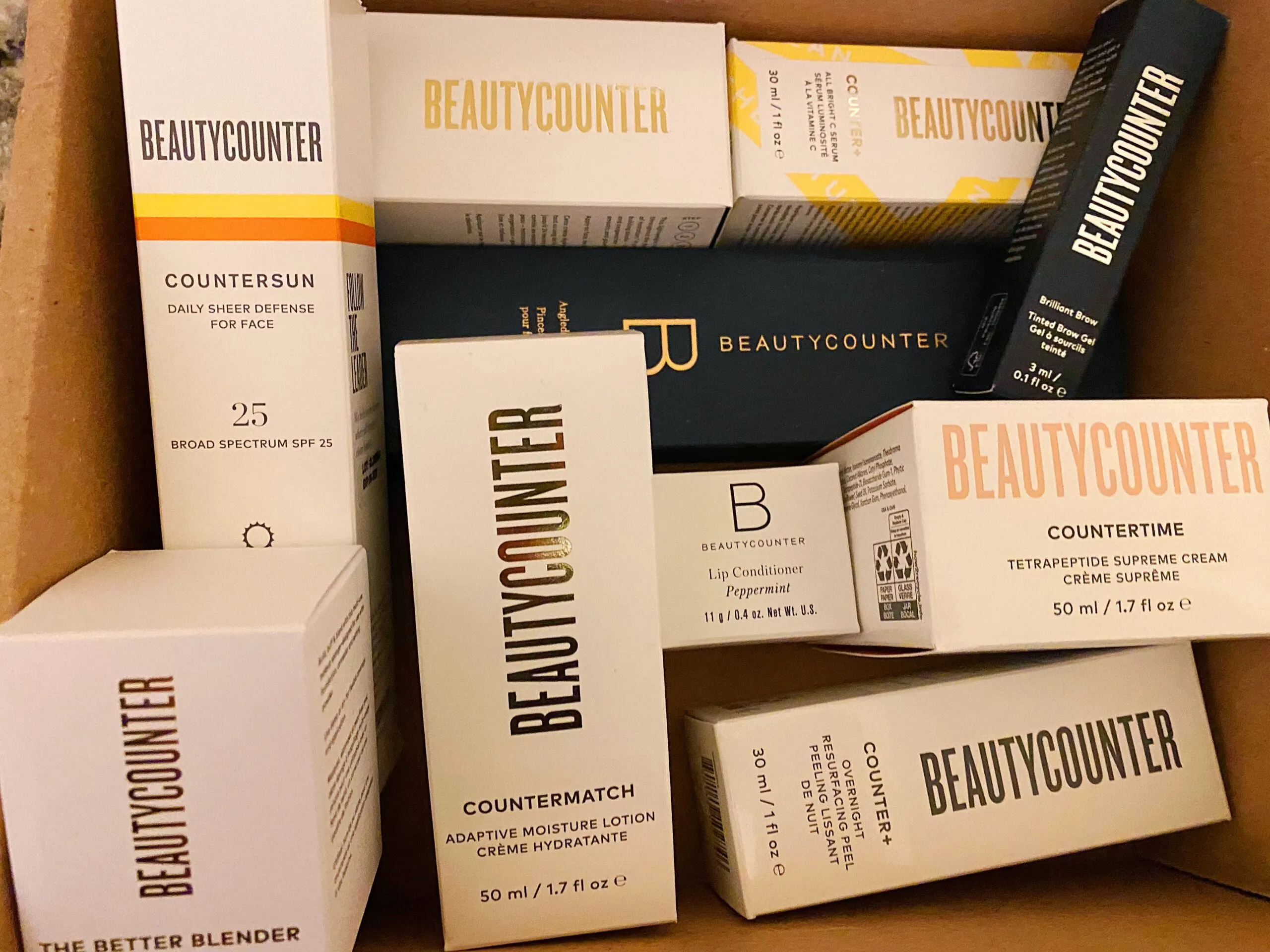 Beautycounter products