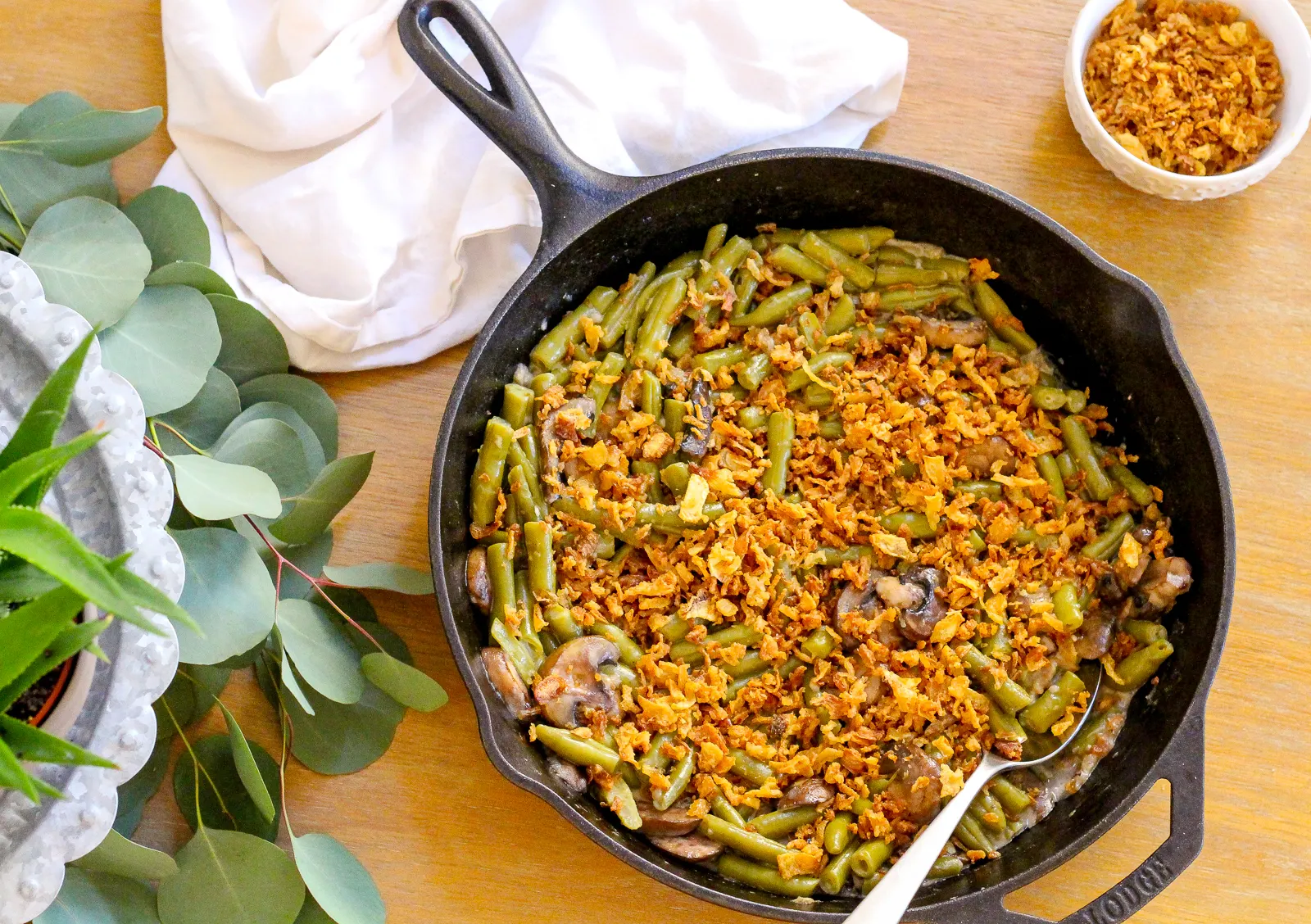 Vegan Green Bean Casserole