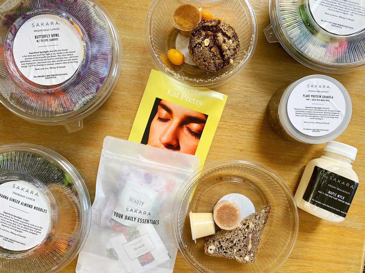 Sakara meal deliveries