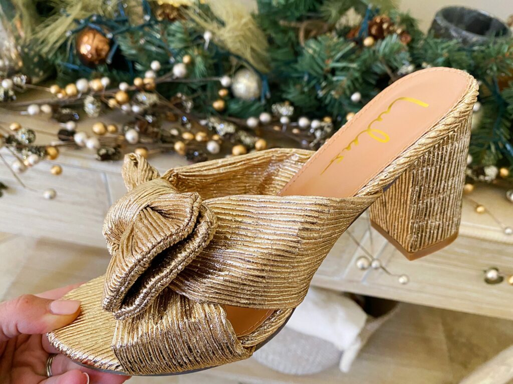 Gold Knotted High Heel Sandals | Friday Faves 12.3